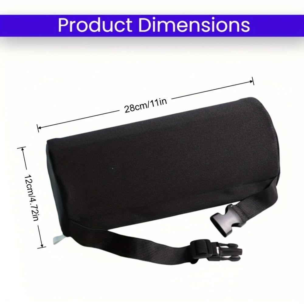 Cylindrical Shape Lumbar Spine Support Pad Soft Seat Back Cushion Round Seat Cushion Couch