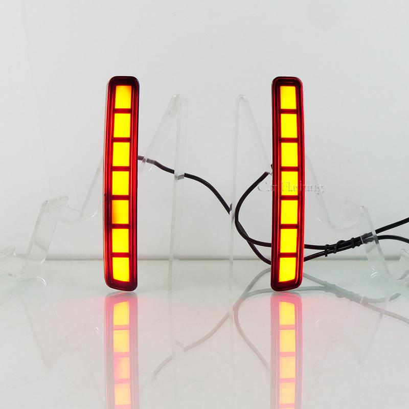 Car LED Rear bumper reflector light turn signal brake light For Toyota Spade Esquire NOAH/VOXY 80 Prius 40 Scion tC