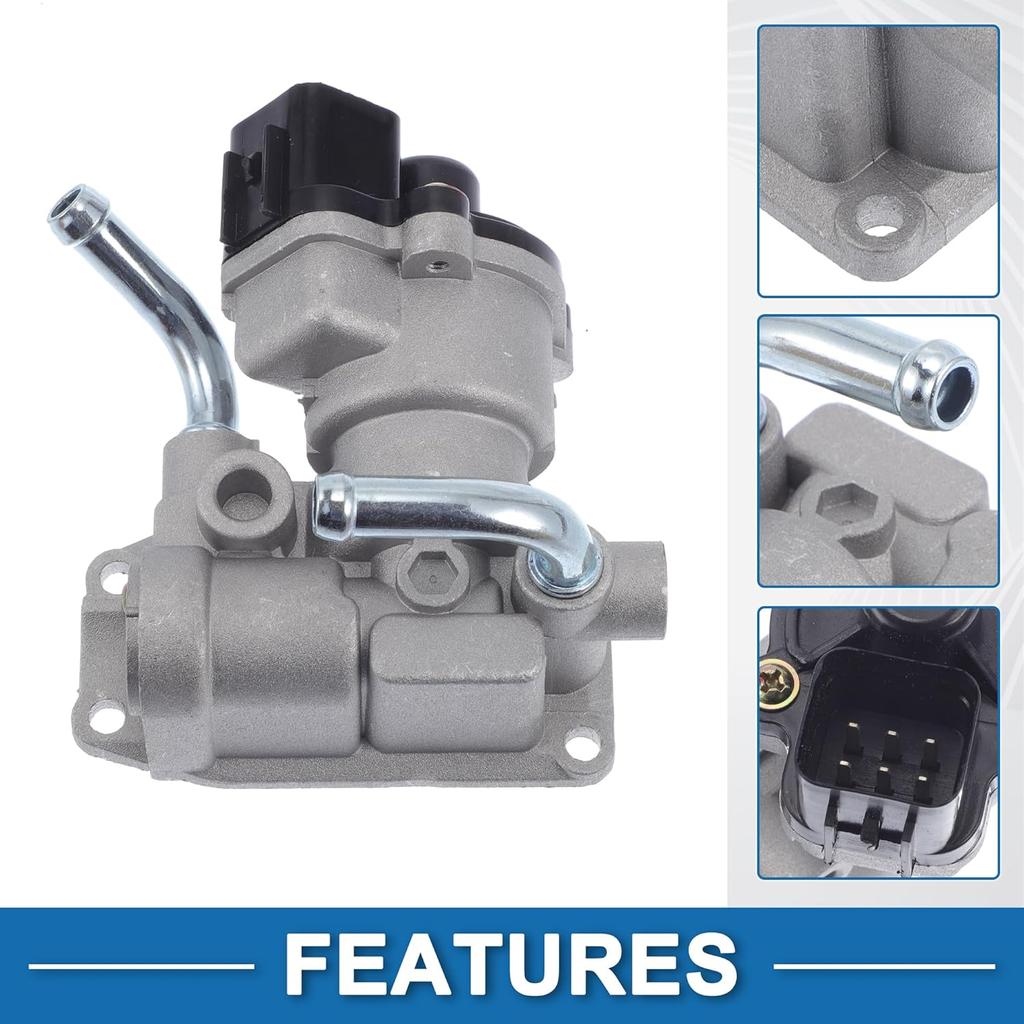 Car Idle Air Control Valve for Mitsubishi Lancer Evolution 1994-2001 Replace No.MD614921 IACV Idle Motor Idle Air Control Valve