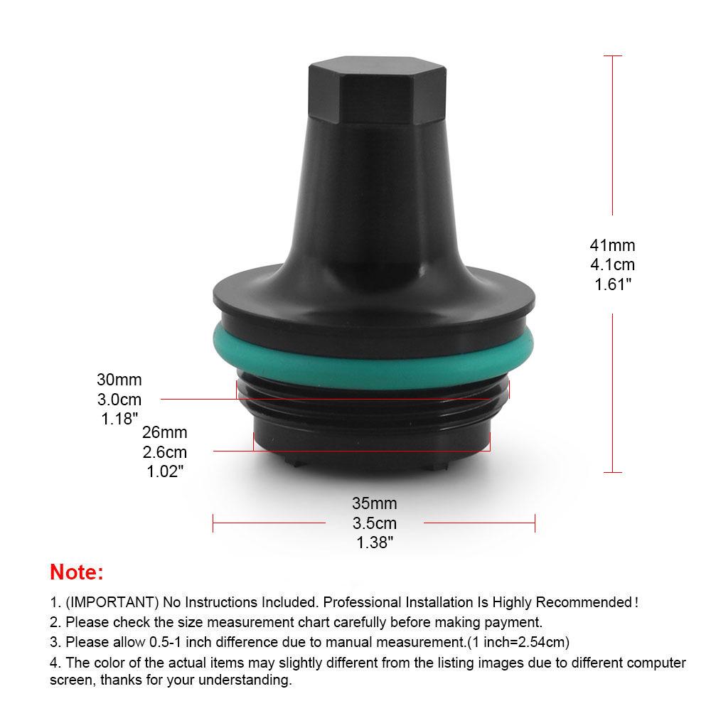 Aluminum PCV Valve Cover for BMW E82/E90/E92/E8X/E9X Models