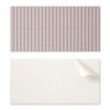 Self-Adhesive Vinyl Wall Tiles For Interiors Parallel Texture Stripes 6x60x30 Cm