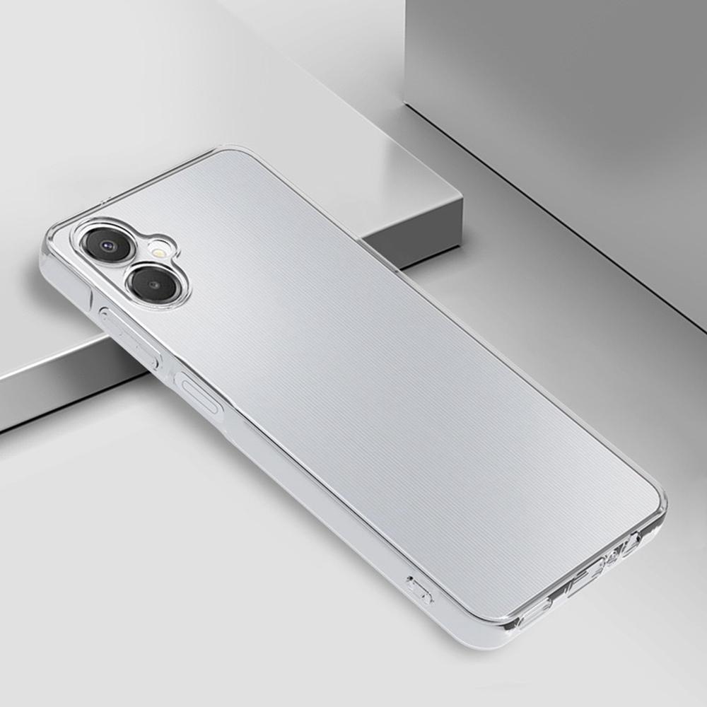 For Samsung Galaxy A07 Back Cover Ultra Thin Flexible TPU Clear Phone Case