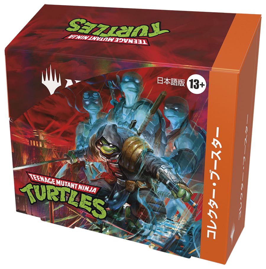 

Wizards of the Coast Magic The Gathering Teenage Mutant Ninja Turtles Collector Booster Japanese Edition Box of 12 Packs MTG Trading Card