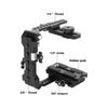 HDRIG Adjustable Quick Release Camera Cage for Sony, Canon, Nikon, Panasonic DSLR Cameras 3868