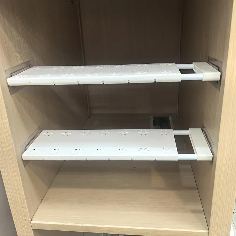 Multi Functional Non Perforated Storage Partition Suitable for Space Saving Storage Shelves in Cabinets, Kitchens, and Bathrooms