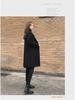 Women's Slim Fit Double-Faced Cashmere Wool Coat, 2024 High-End, Small Sizes Available