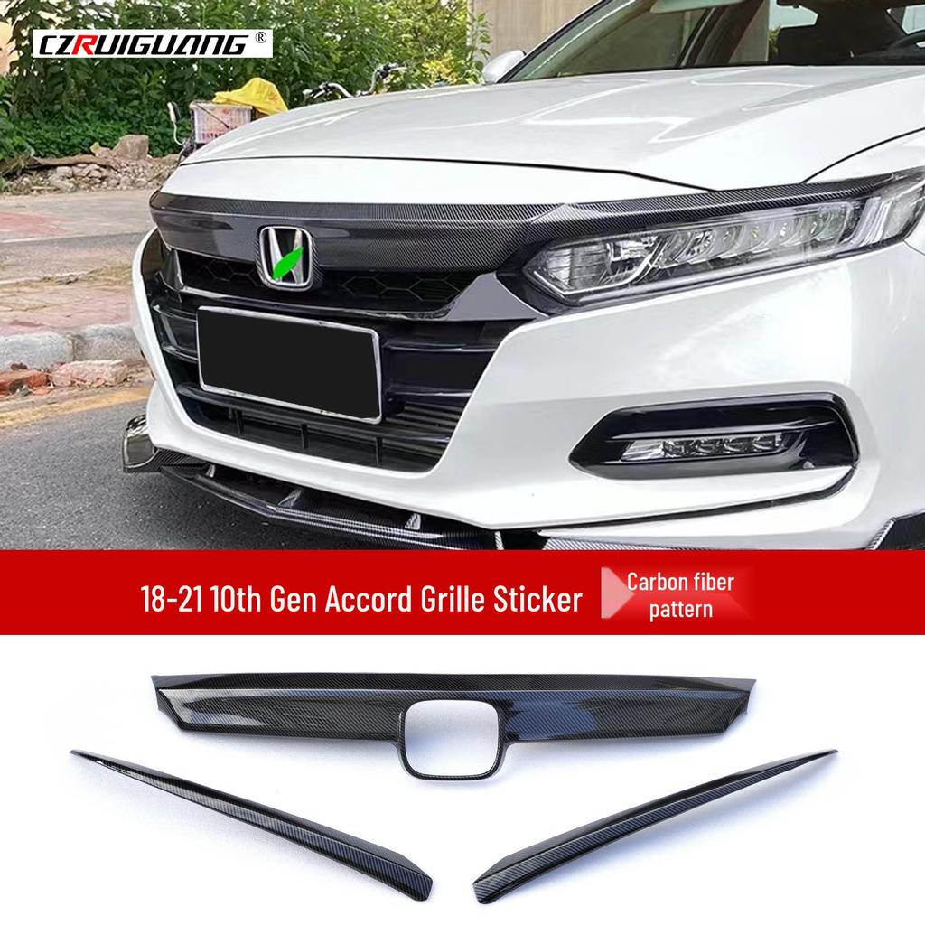 10e Generatie Accord Inspire Voorlip, Sideskirts, Achter- & Boven Spoilers, Louvers & Voorste Splitter Kit