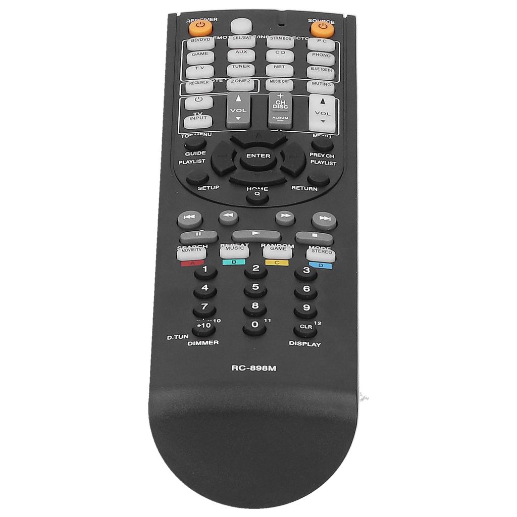 RC898M Remote Control Replacement Fit for Onkyo TXNR5008 TXNR709 TXNR646 TXNR747 TXNR545 B85B