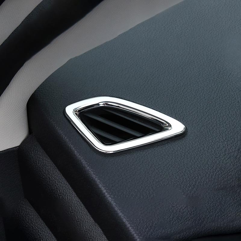 Pro Jeep Cherokee KL 2014 2015 2016 2017 2018 2019 2020 2024 ABS plastová palubní deska Auto Orámování výdechu ventilace Krycí nálepky