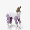 Sametové oblečení pro psy Pet Čtyřnohý kabát Zimní teplý měkký fleece bundy pro mazlíčky Mikiny Oblečení pro Whippet Greyhound Psí svetr