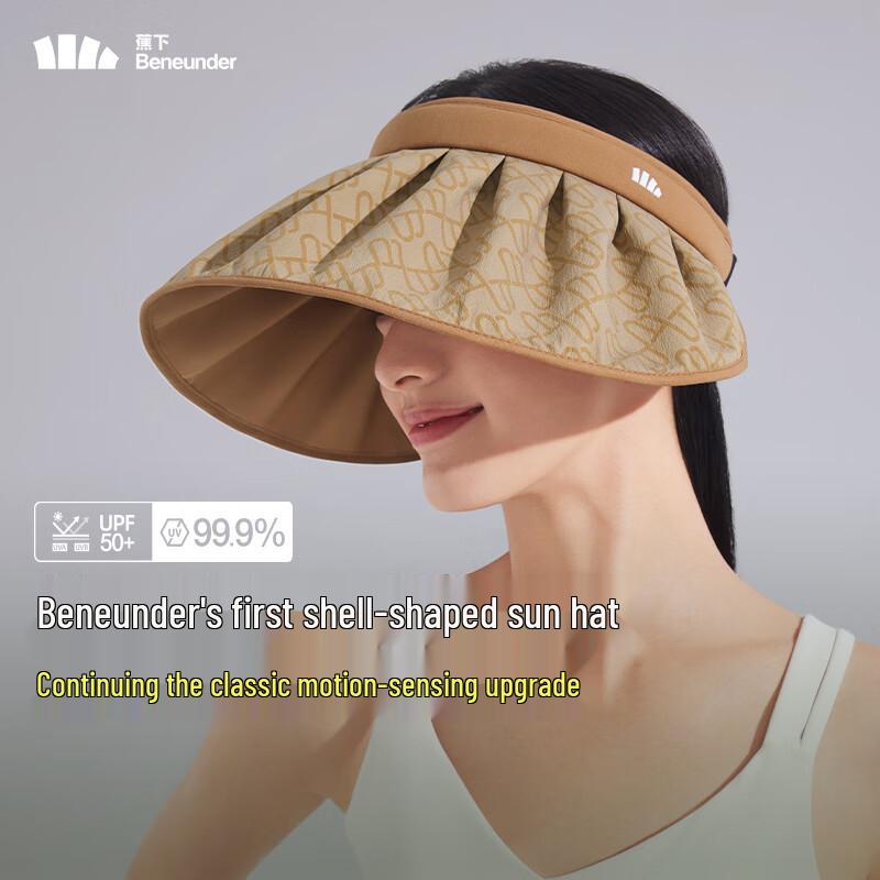 beneunder Women's UV Protection Visor Sun Hat TS55024