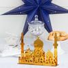 Eid Mubarak Acrylic Ornaments Gold Moon Star Lantern Ramadan Kareem Decorations for Home 2025 Islam Muslim Festival Party Gifts