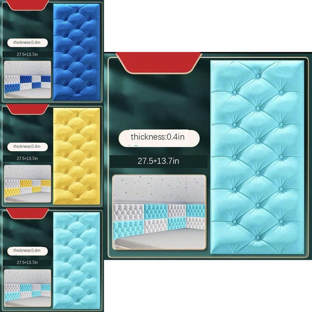 Waterproof Foam Self Adhesive Wall Sticker For Living Room And Bedroom Decor