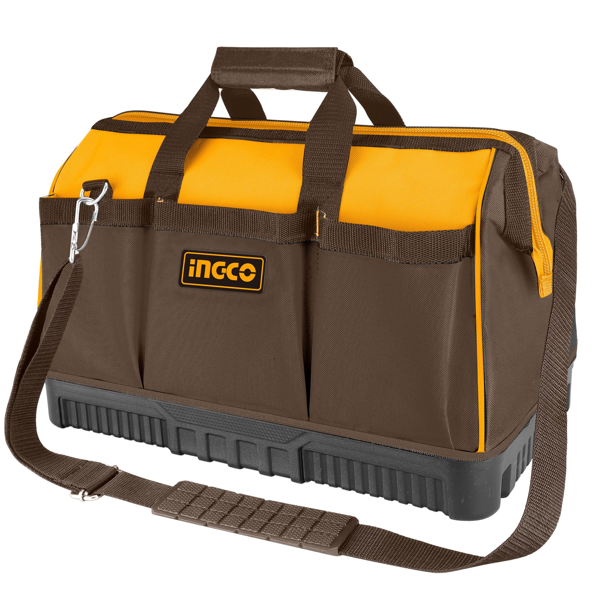 

Сумка для инструментов INGCO Tool Большая Водонепроницаемая 1680D с креплениями HTBG08, Многофункциональная, Вместительная, Полиэстер, Кейс, Кейс,