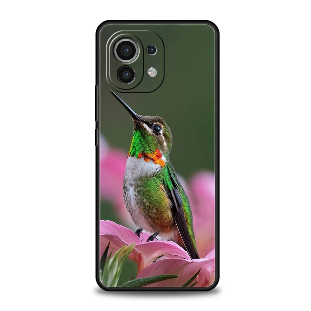 Hummingbird Phone Case For Xiaomi Mi 15 14 13 12 11 Lite 14T 13T 12T 11T Pro Poco X7 X6 X5 X3 Pro F6 F5 F4 Cover