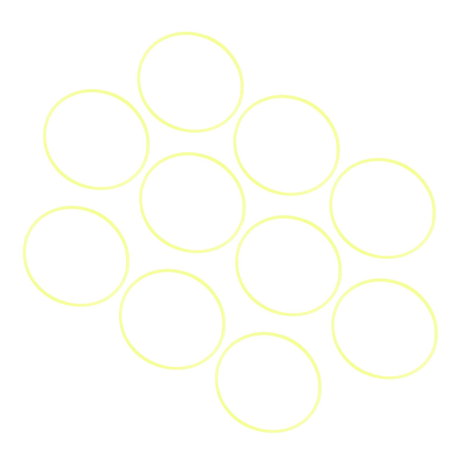 

10pcs 40cm Outer Diameter Sensory Training Hoop Kids Fitness Exercise Hoops Hollow s for Home