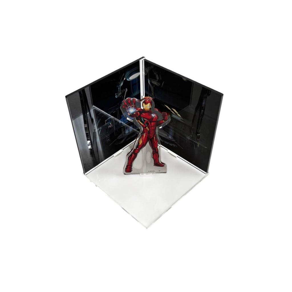 Small Planet Marvel Iron Man Diorama Acrylic Stand Diorama