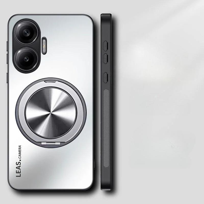 Magnetic Case For Xiaomi Redmi Turbo 4 Pro AG Matte Shockproof Holder Bumper Cover For Redmi Turbo4 Pro Anti-fingerprint