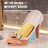 Anti-slip Bathroom Soap Container Plastic Soap Drain Box Creative Kitchen Sponge Storage Rack