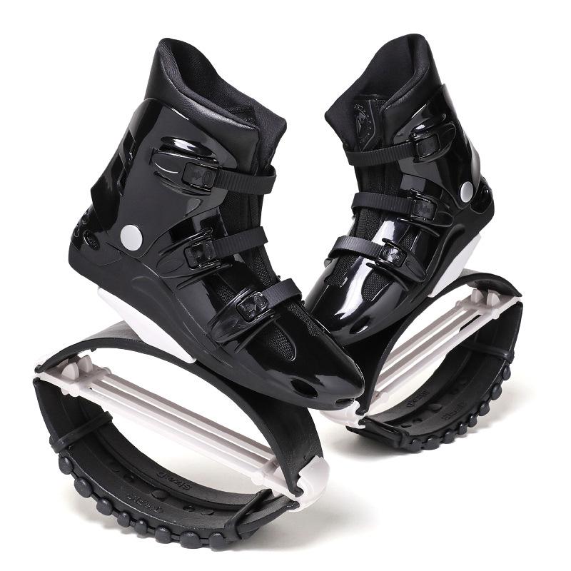 Kids' and Adults' Indoor Bouncing Shoes - Elastic Spring Boots for Fitness and Fun