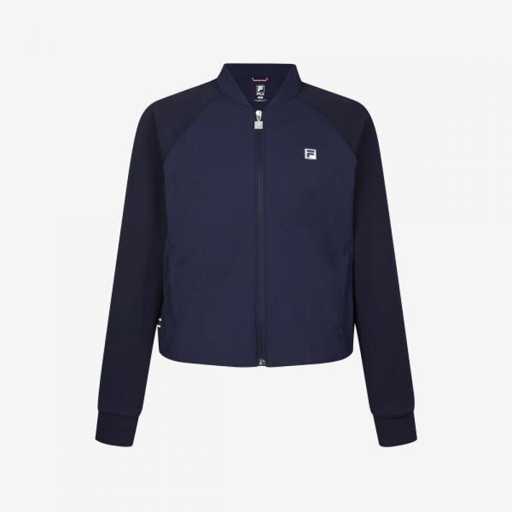 Теннисная утепленная куртка Fila navy/85