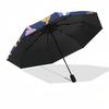 1pc Balloon Animals and Flowers Pattern Umbrella with Plastic Handle, Suitable for All Seasons Outdoor PT428