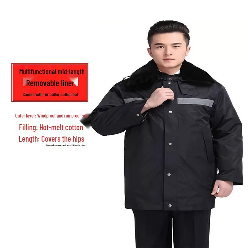 Unisex Reflective Waterproof Workwear Cotton Jacket