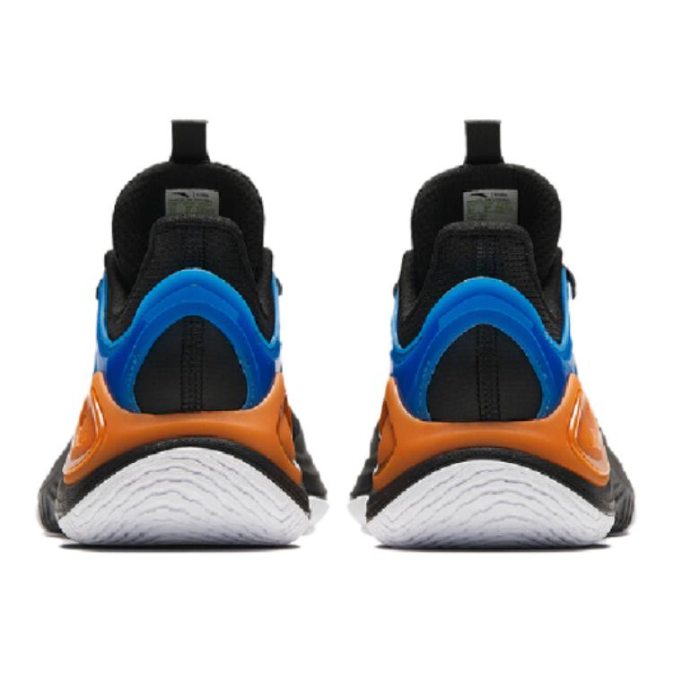 Anta Comfortable Breathable Non-Slip Low-Top Kids Basketball Shoes Kids Sneakers Black 312421112-4