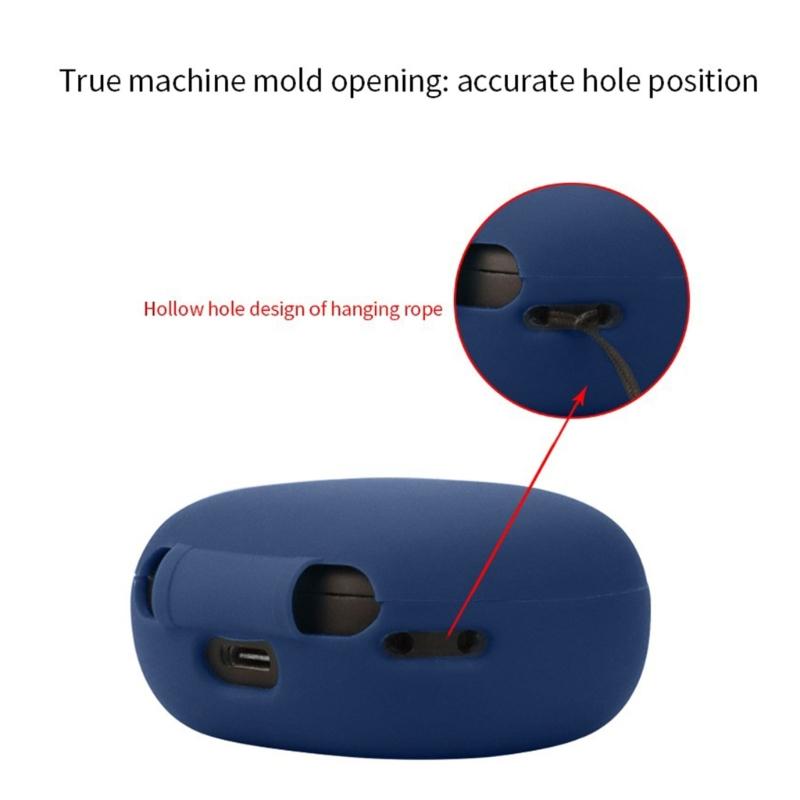 Earphone Silicone Case Scratch-resistant Protective Cover Slip-proof All Round Protections Sleeve for P25i Earbud