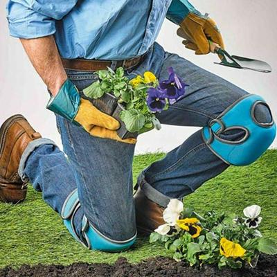 Pair of Gardening Knee Pads Adjustable Knee Protectors
