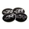 4pcs 56mm Car Hub Cap Stickers Car Wheel Logo Badge Decoration Car Wheel Stickers Wheel Decals
