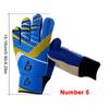 Guanti da Portiere da Calcio per Bambini Guanti da Portiere Traspiranti per Bambini 5-16 Anni Guanti da Calcio Morbidi per Allenamento da Portiere