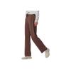 Saucony Cny Sports Lifestyle Series Comfortable Versatile Soft Loose Knit Joggers Women Joggers Red-Brown SA1259KP02L-CO004