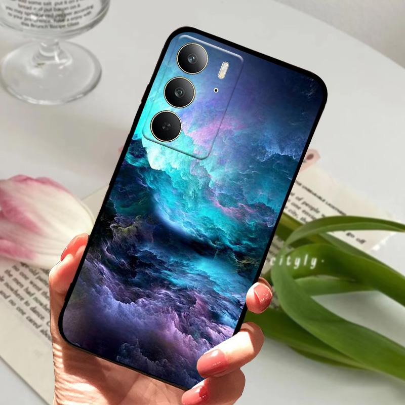 Case For Realme C75 4G Cute Shockproof TPU Soft Silicone Phone Lens Protective Cover For OPPO REALME C65 4G C67 5G Bumper Fundas