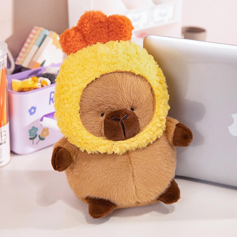Adorable Capybara Plush Toy Soft Stuffed Animal Pillow For Kids And Girls Gift