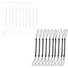 20 PCS Elastic Lanyard Tether for Stylus, Retractable Pen Leash with Plastic String, Anti-Lose Pen Lanyard String for Touchscreen Drawing Pens