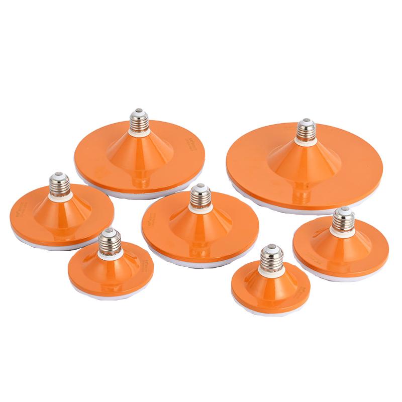 LED žárovka LED lampa Super jasná 12W 15W 20W 30W 50W 220V UFO LED světla Vnitřní teplé bílé osvětlení Stolní lampy Světlo do garáže