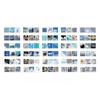30pcs/pack 90patterns/pack Ins Material Stickers Book Scrapbooking Junk Journal Creative Stationery DIY Deco Stickers