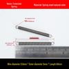 Stainless Steel Spring Hook for Microwave Oven Handle, Wire Diameter 0.6/0.7
