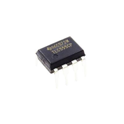 10 buc TLC555CP TLC555 TI TEMPORIZATORE LinCMOSE Texas Instruments CMOS DIP-8 Temporizator de putere redusă