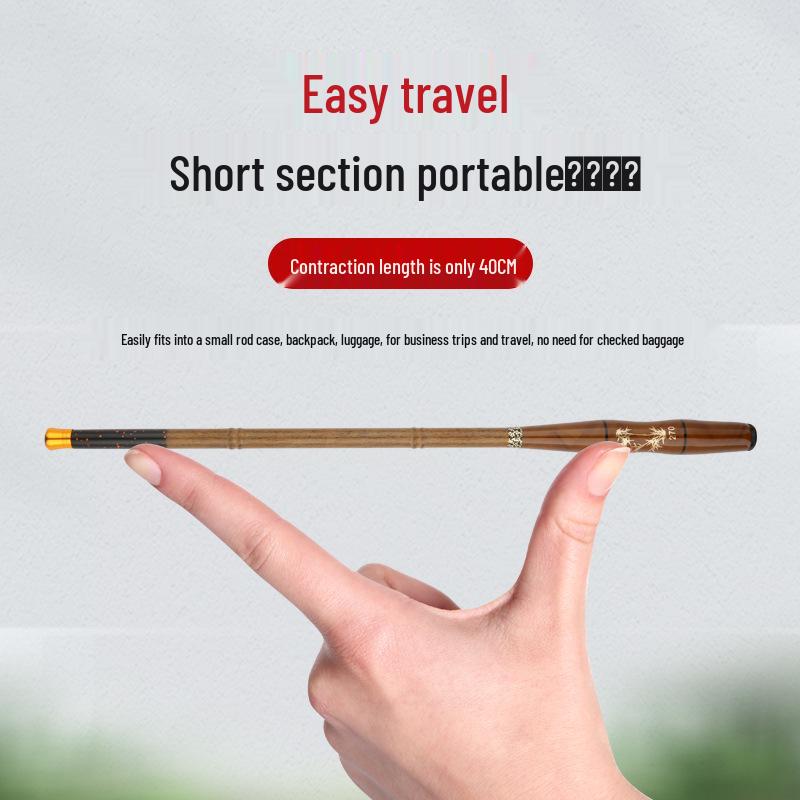 Ultra-Light, Compact Children's Fishing Rod for Stream Use