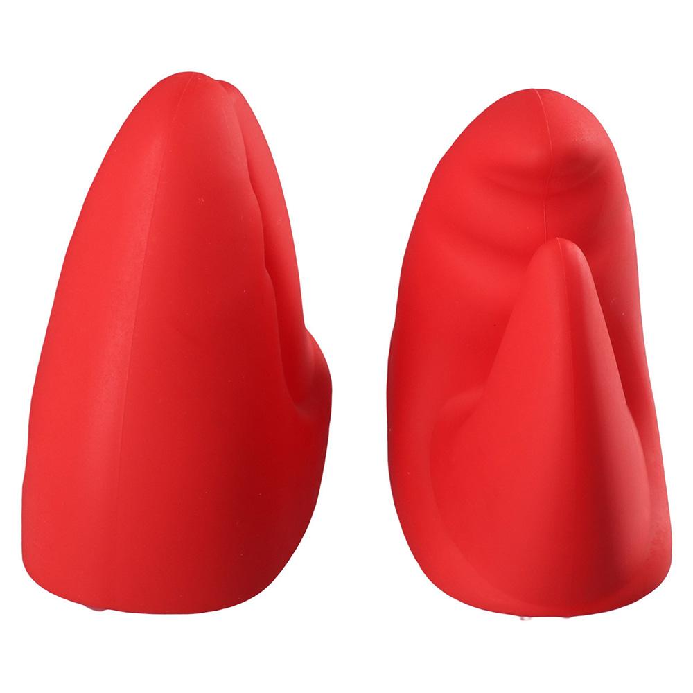 Red Anti-Scalding Clip Silicone Lobster Clamp Gloves Durable Silicone Anti-Hot Glove Home