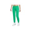 Nike Solid Color Outdoor Casual Elastic Drawstring Jogger Pants Women Bottoms Green DQ5192-324