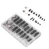 Kit di viti per computer da 360 pezzi, assortimento di viti a croce micro in acciaio legato, set di elementi di fissaggio M2, M2,5 e M3