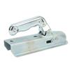 2in Straight Tongue Trailer Coupler 800KG Capacity Steel Construction for RV Boat Camper