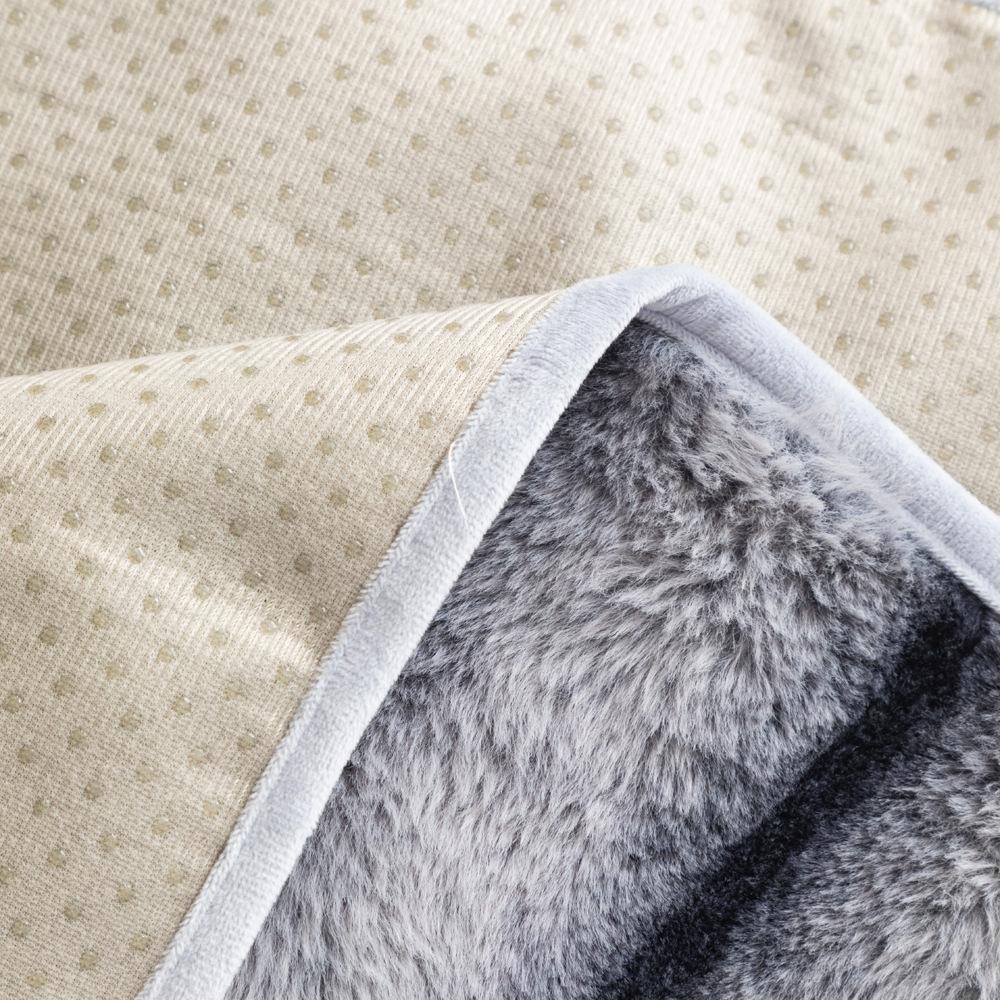 Rabbit Fur Sofa Cushion Autumn And Winter Plush Seat Cushion Light Luxury High-Grade Leather Sofa Cover  New Cover