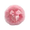 Furry Powder Puff, Baby Powder Puff for Adults, Soft Round Body Cosmetic Powder Puff with Ribbon Ribbon, Dry Makeup Tool for Home/Travel, Body Powder