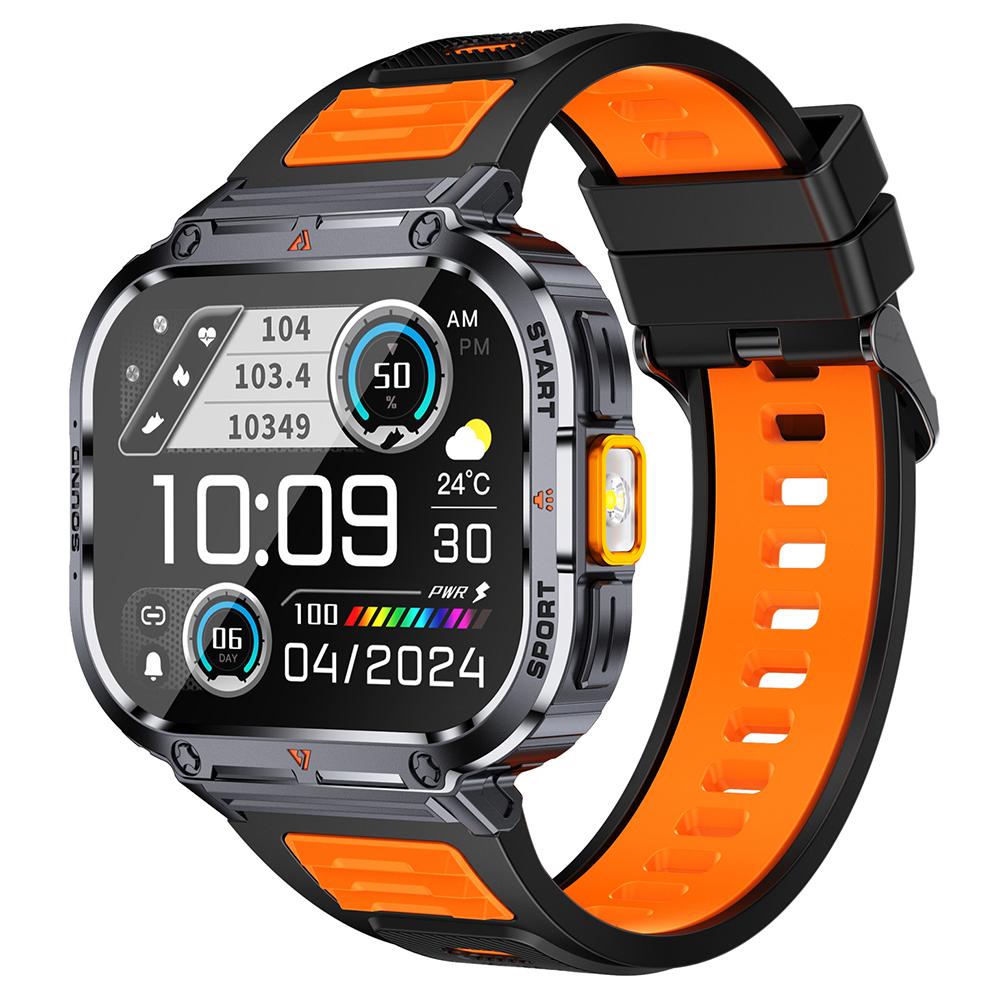 NX23 Fitness Tracker 2.0-inch Touch Screen Bluetooth Calling Health Monitoring Smart Watch