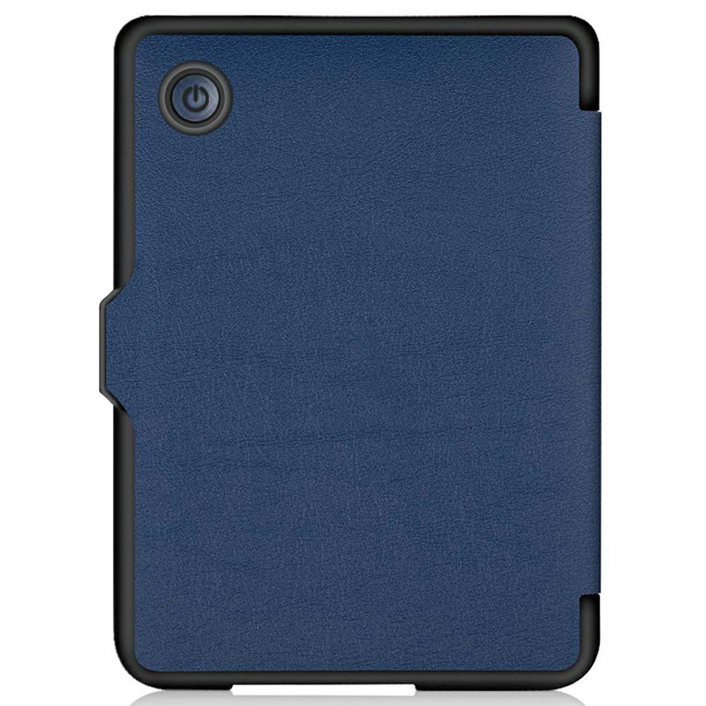 For Tolino Shine 4 Case Origami Stand PC+PU Leather E-Reader Protective Cover with Auto Sleep/Wake