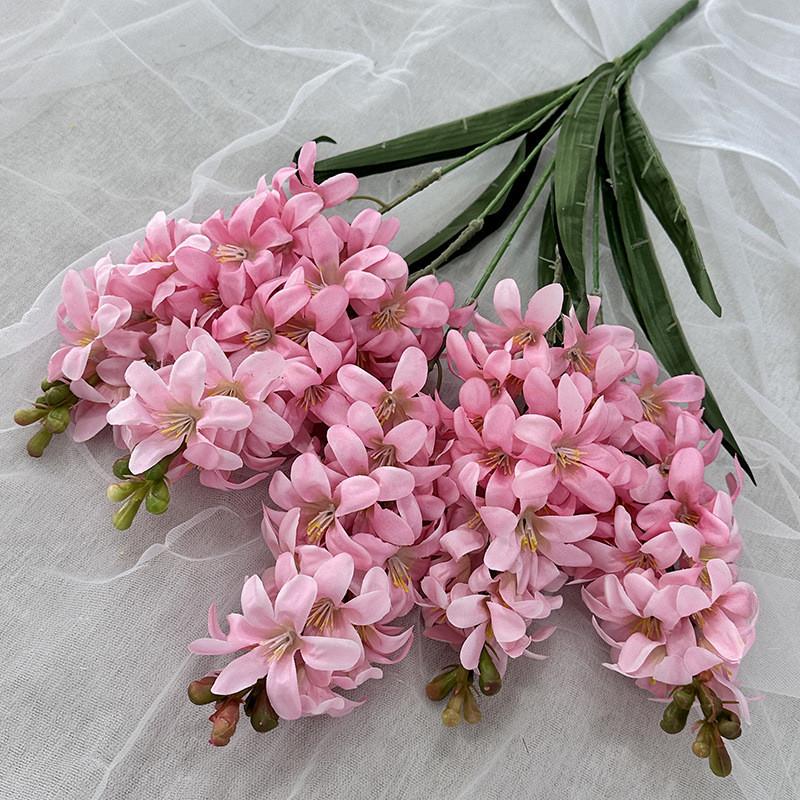 Hyacinth Flower Artificial Wedding Hotel Restaurant Decoration Ornament Desktop